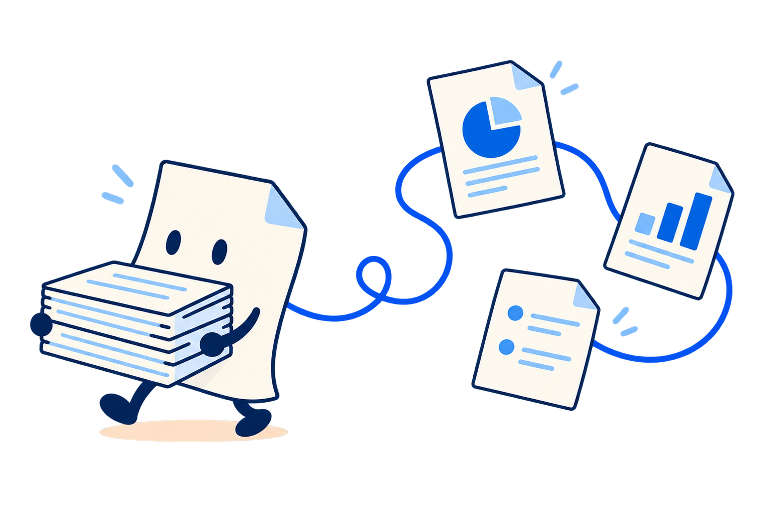 A paper assistant connecting documents and data to build solutions